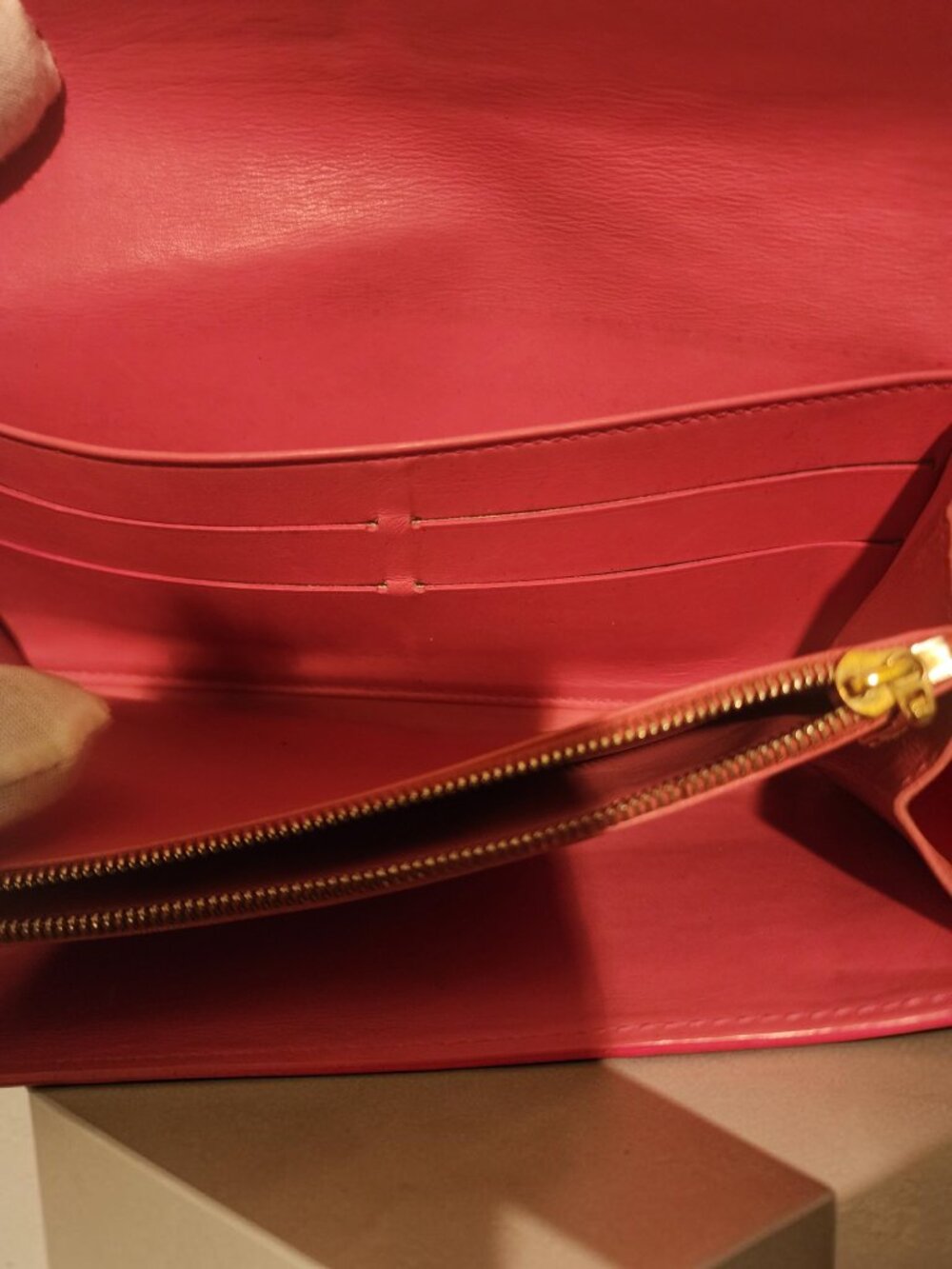 Louis Vuitton Vernis Monogram Wallet – Red Patent Leather - Picture 10 of 13
